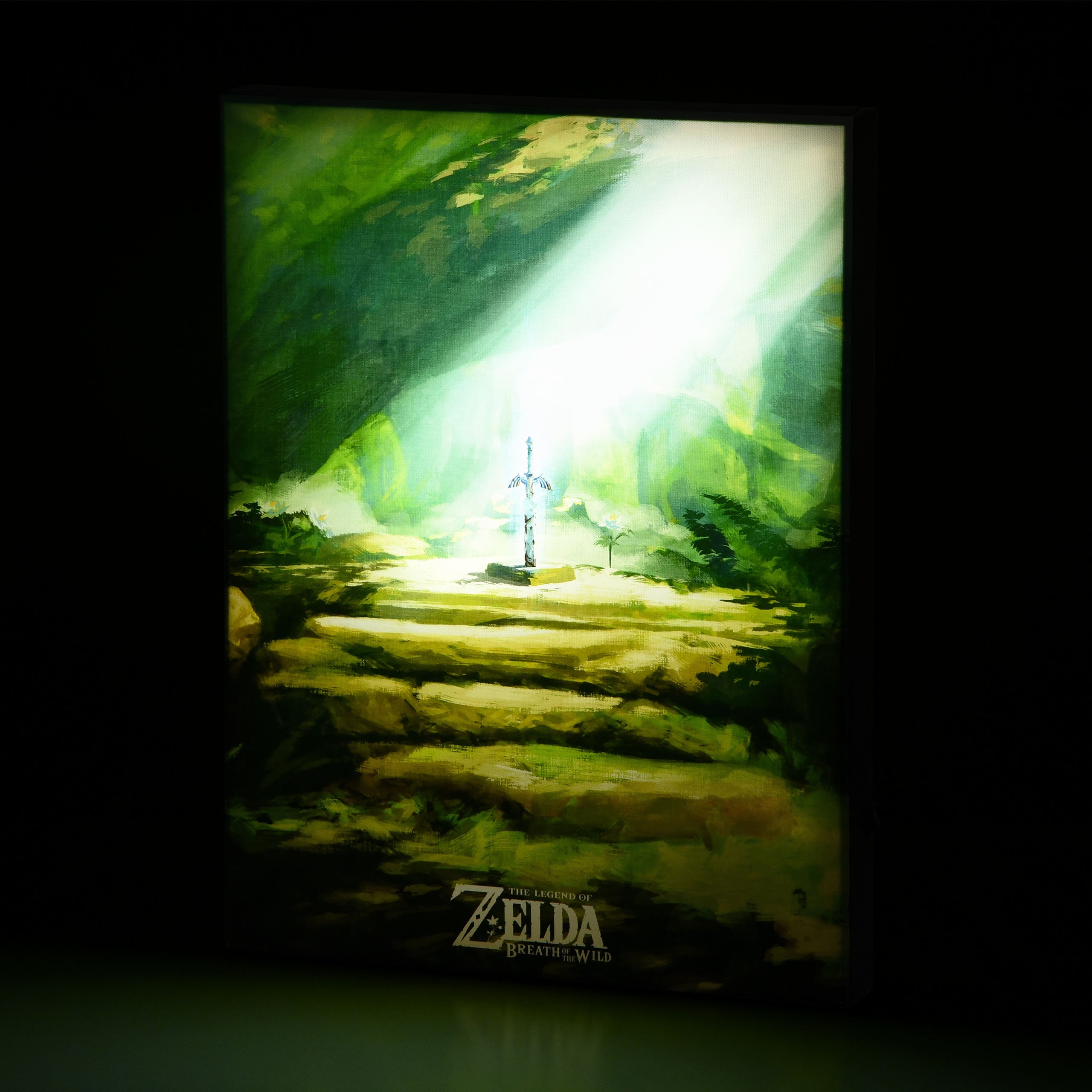 Image produit Zelda - Tableau mural Épée de Légende avec lumière