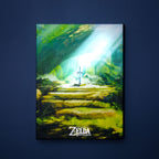 Image produit Zelda - Tableau mural Épée de Légende avec lumière