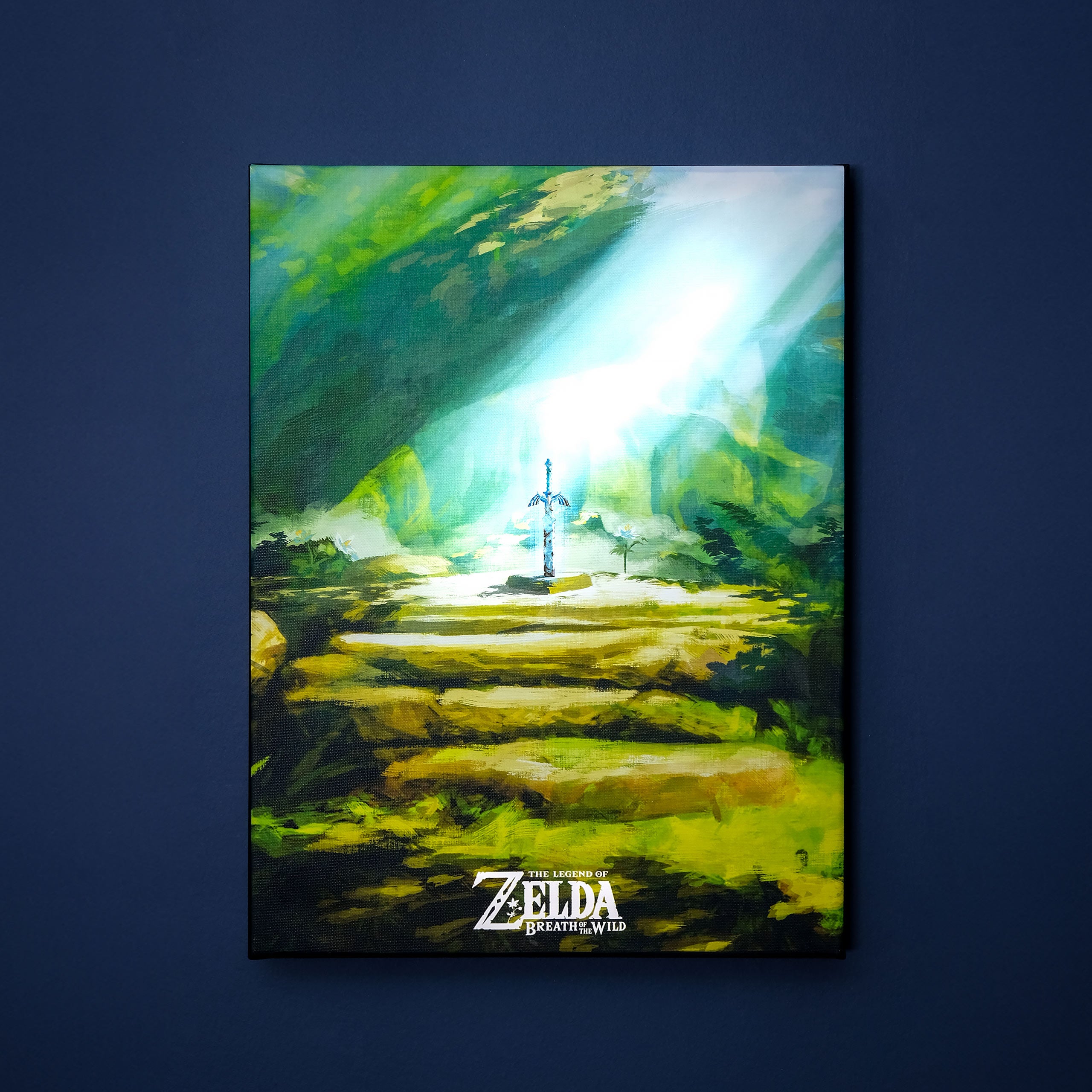 Image produit Zelda - Tableau mural Épée de Légende avec lumière