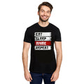 Image produit T-shirt Daily Routine pour fans d'anime noir