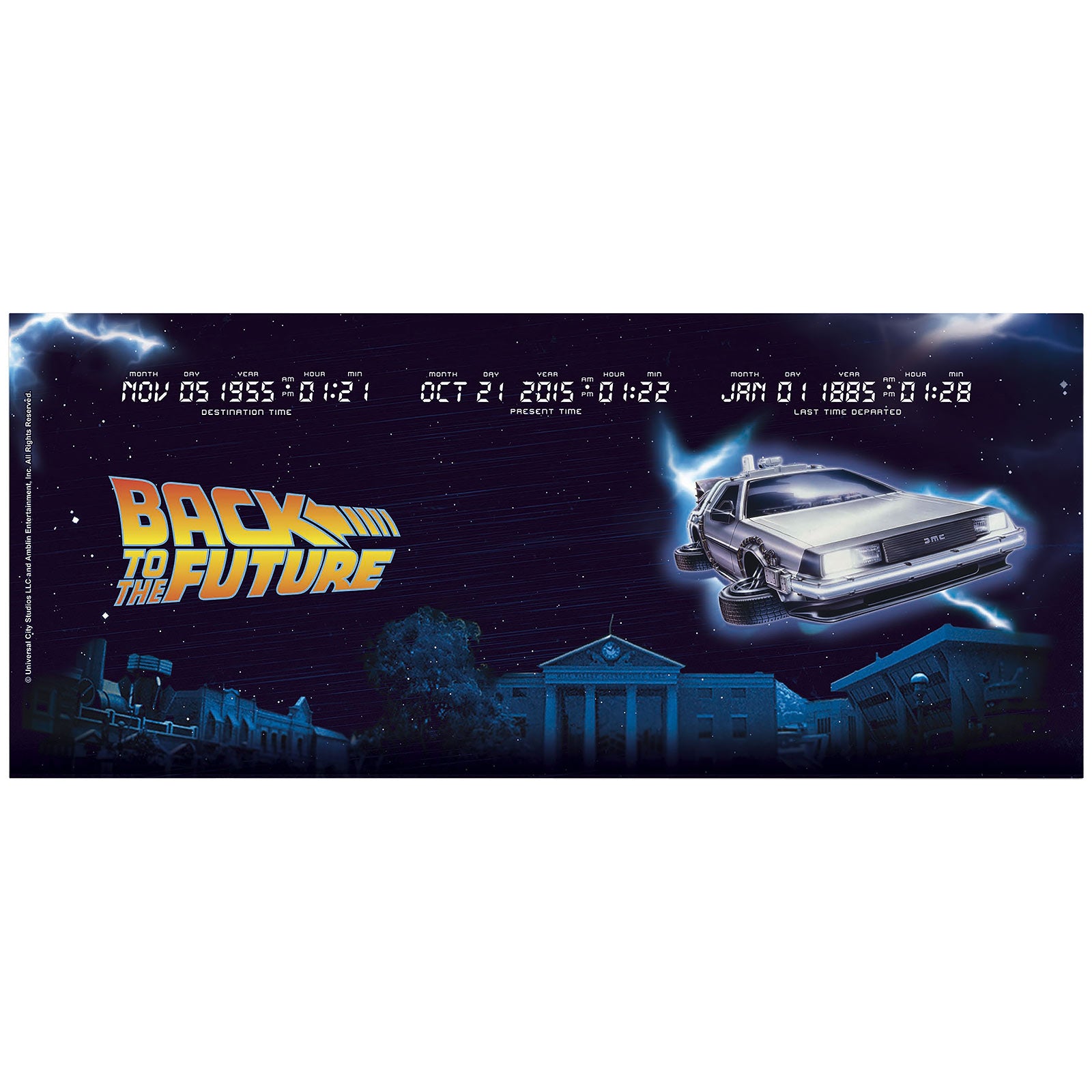 Image produit Retour vers le Futur - Tasse Delorean