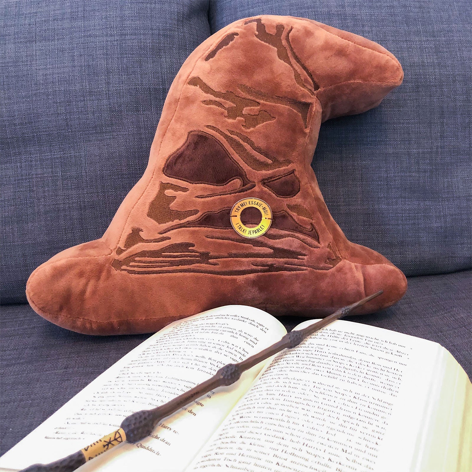 Image produit Harry Potter - Coussin Chapeau Parlant avec Son