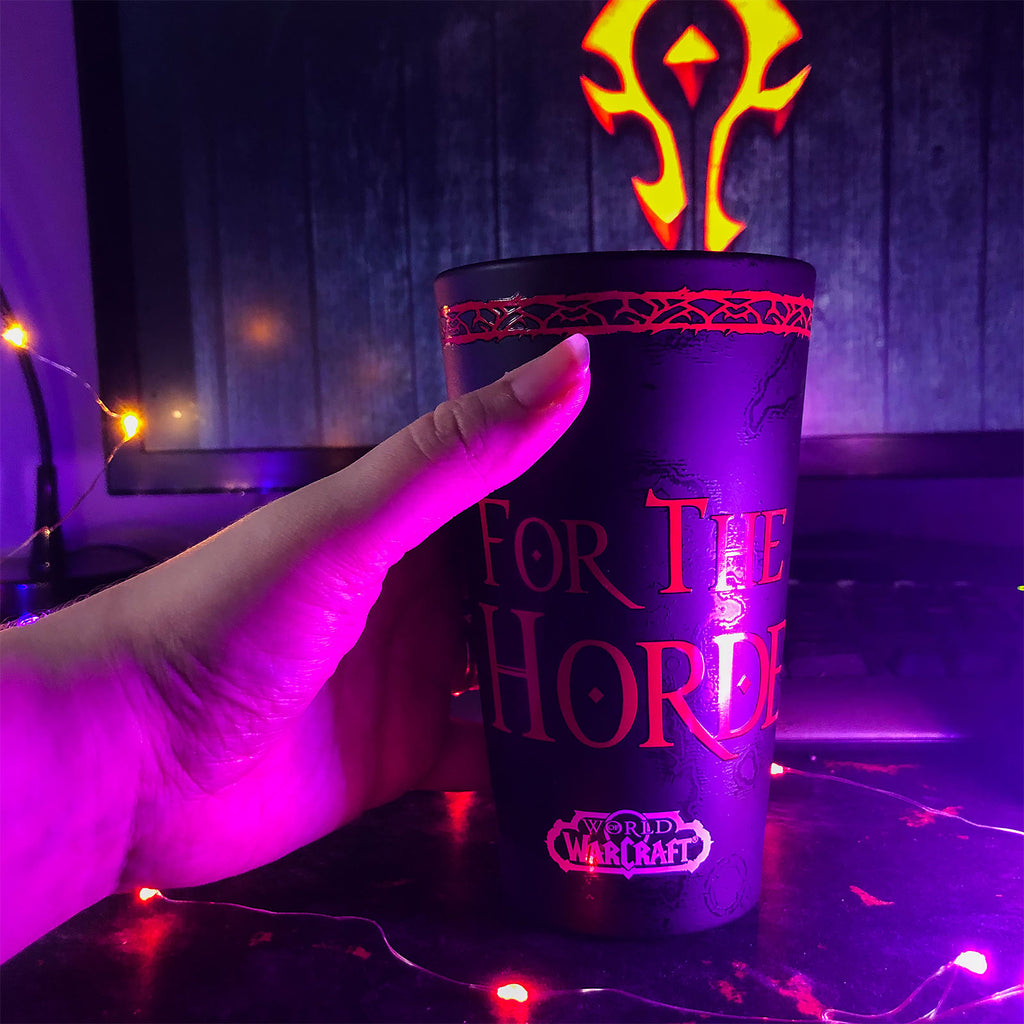 Image produit World of Warcraft - Verre avec blason de la Horde
