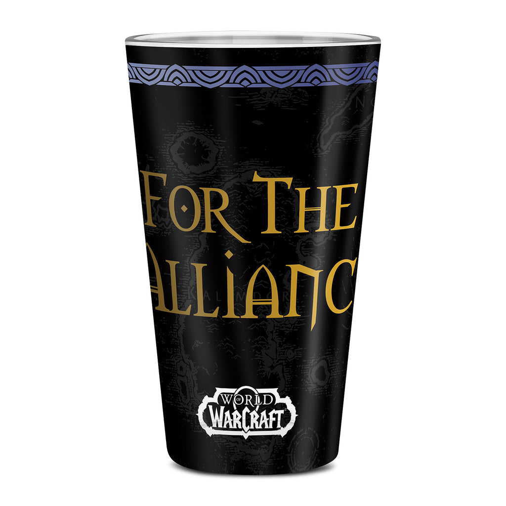 Image produit World of Warcraft - Verre avec blason de l'Alliance