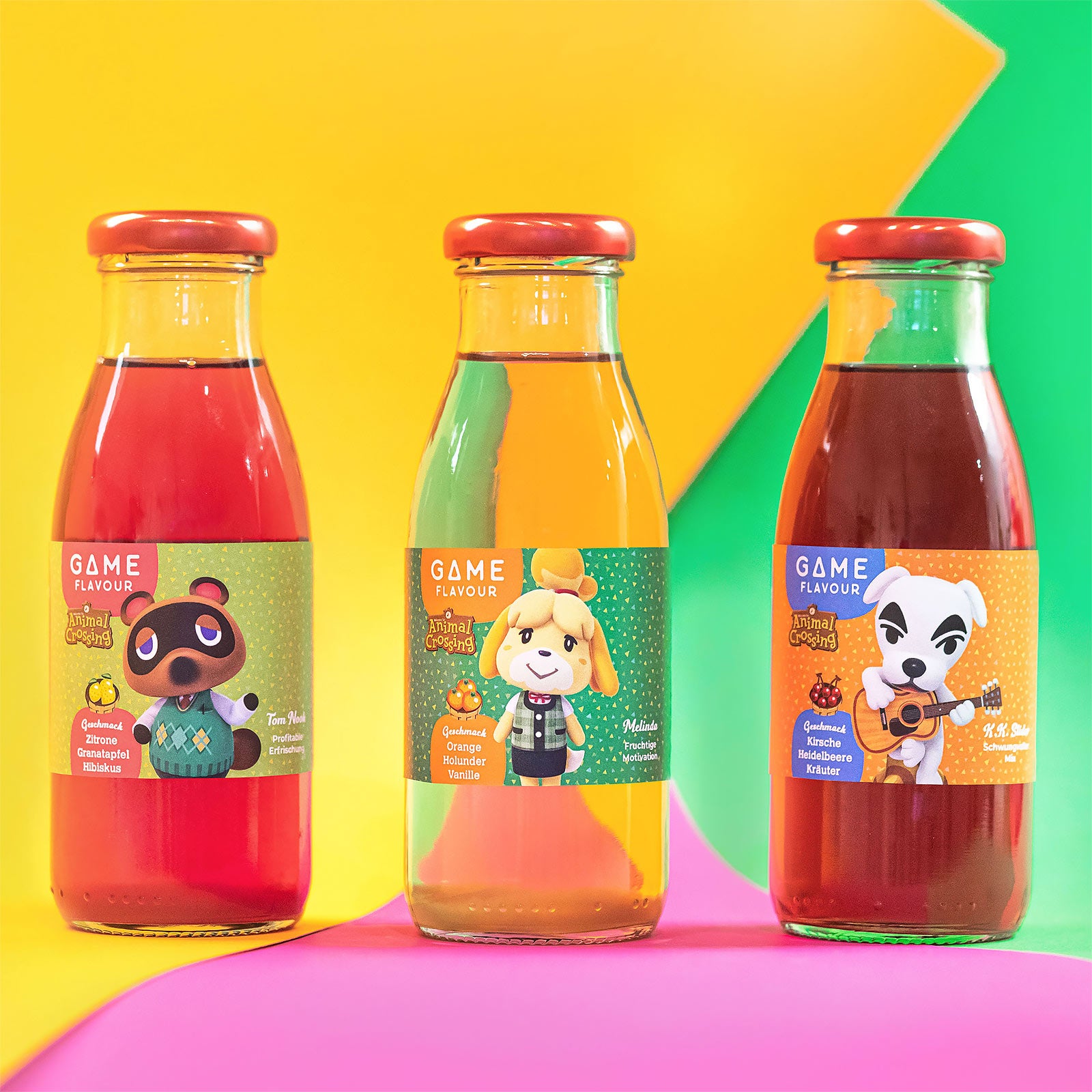 Product image Animal Crossing - Tom Nook fruit drink