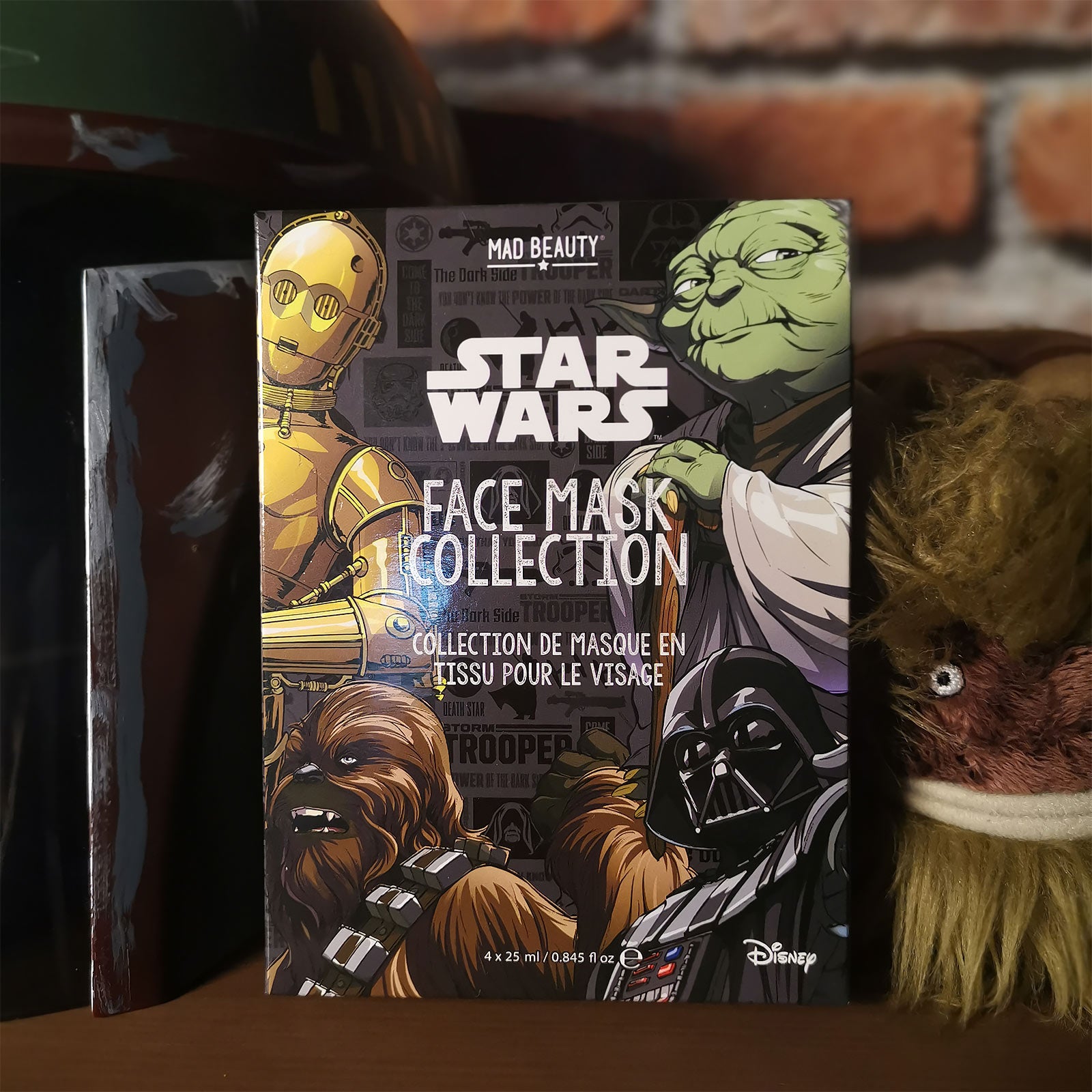 Image produit Star Wars - Ensemble de 4 masques en feuille de personnages