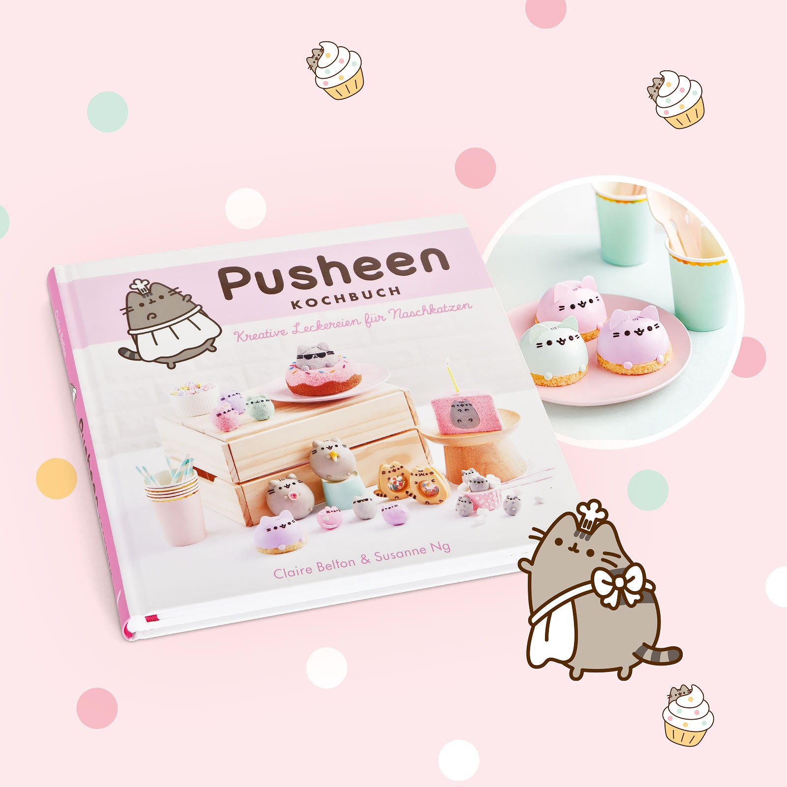 Image produit Livre de cuisine Pusheen - Des friandises créatives pour les gourmands