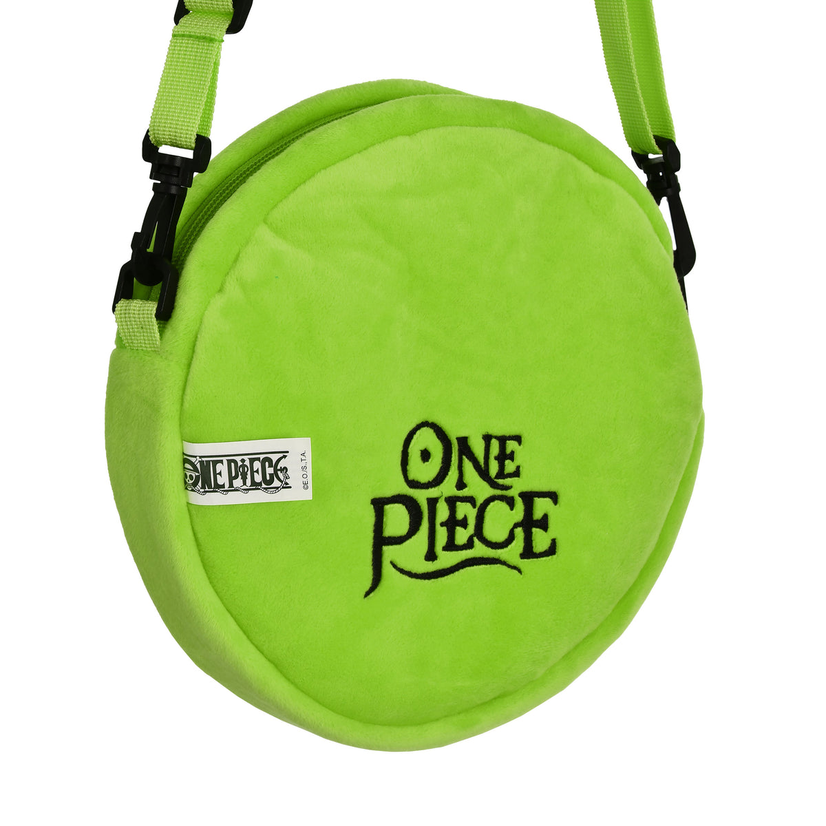 Image produit One Piece - Sac à bandoulière en peluche Zoro vert