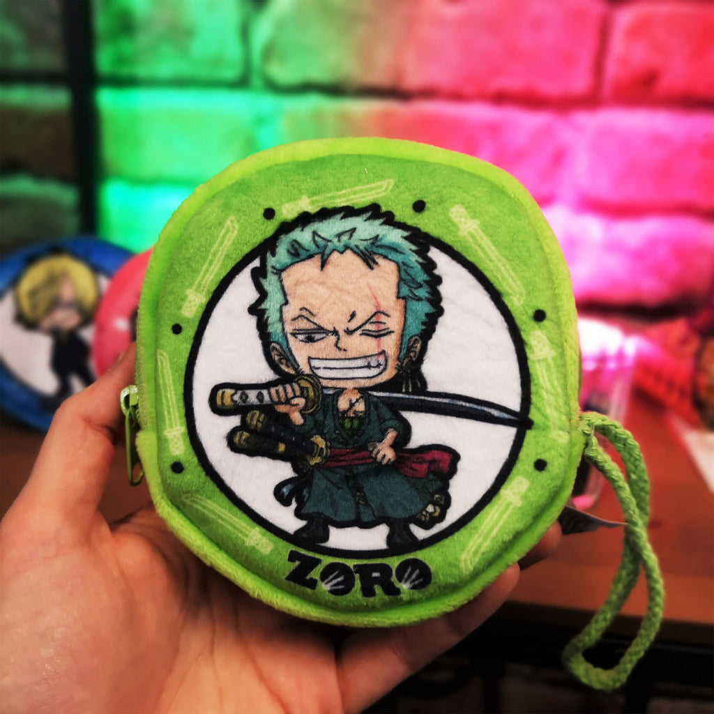 Image produit One Piece - Porte-monnaie en peluche Zoro