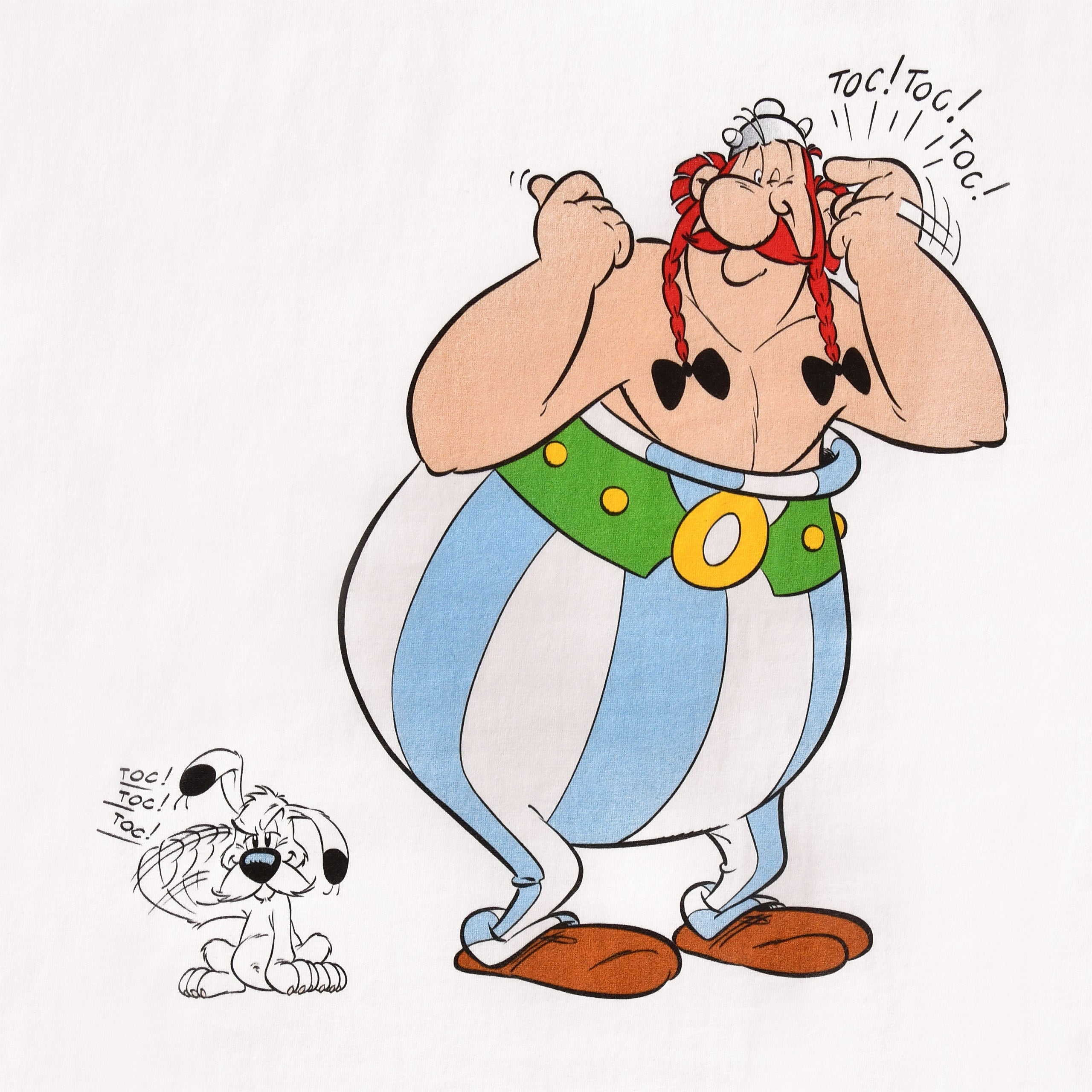 Image produit Asterix - T-shirt blanc Obelix et Idefix