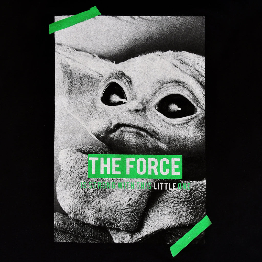 Image produit Le T-Shirt noir The Child The Force - Star Wars The Mandalorian