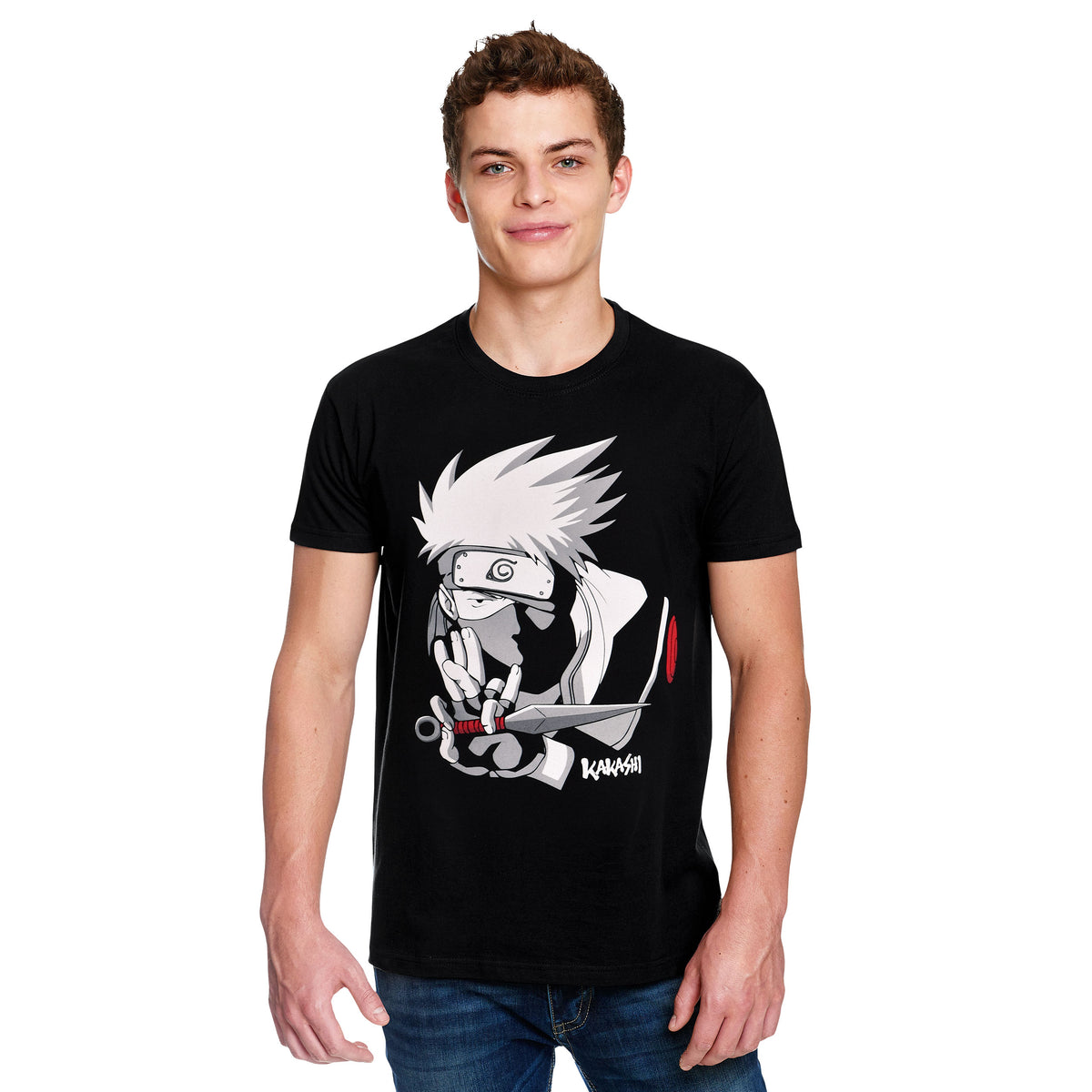 Image produit Naruto - T-shirt Kakashi Hatake noir