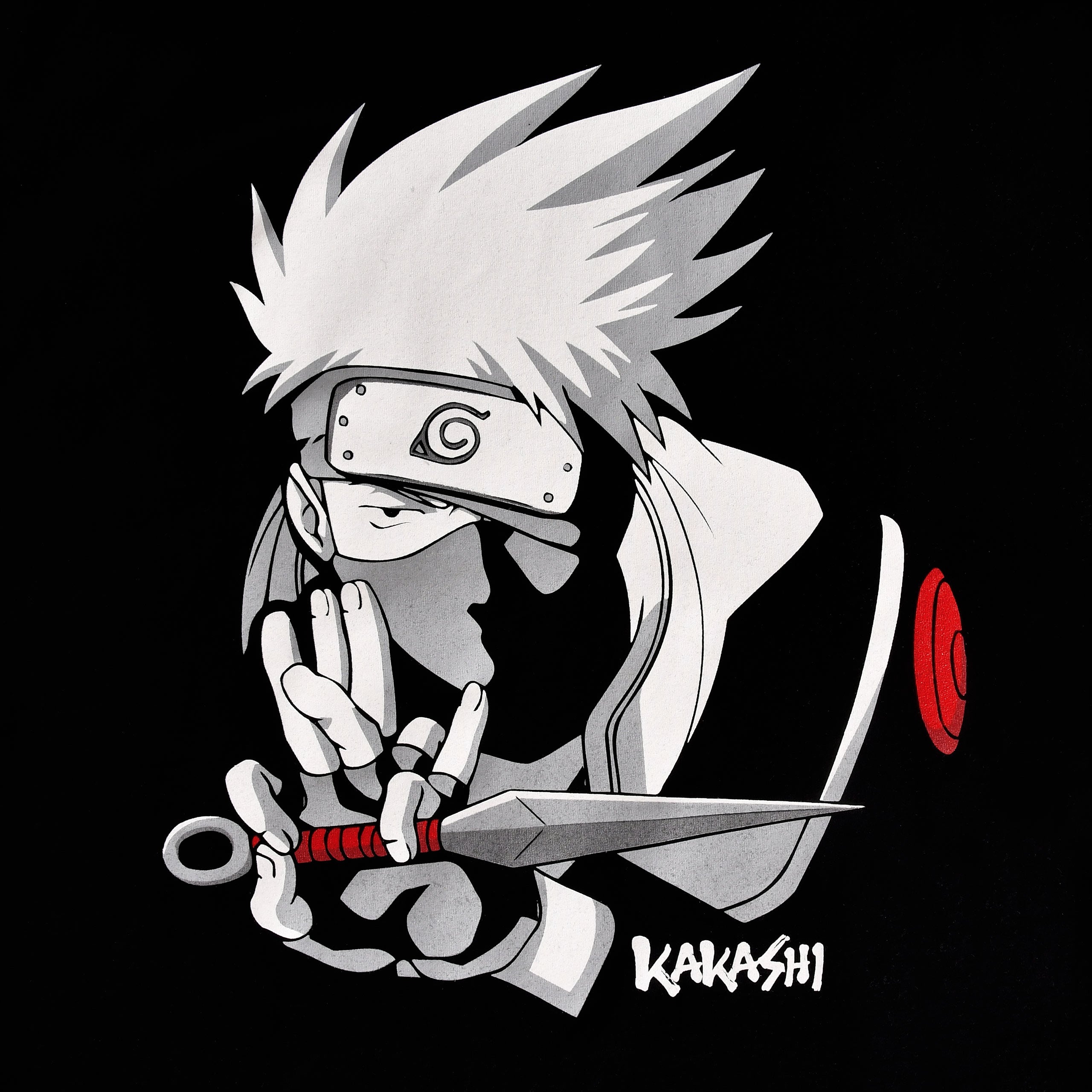 Image produit Naruto - T-shirt Kakashi Hatake noir