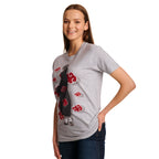Image produit Naruto - T-shirt Itachi Akatsuki gris