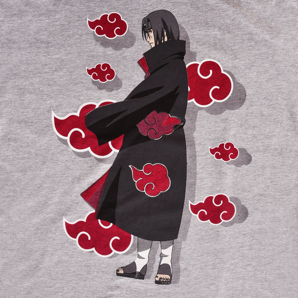 Image produit Naruto - T-shirt Itachi Akatsuki gris