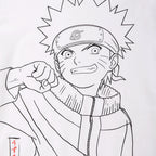 Image produit Naruto - T-shirt Sketch Monochrome blanc