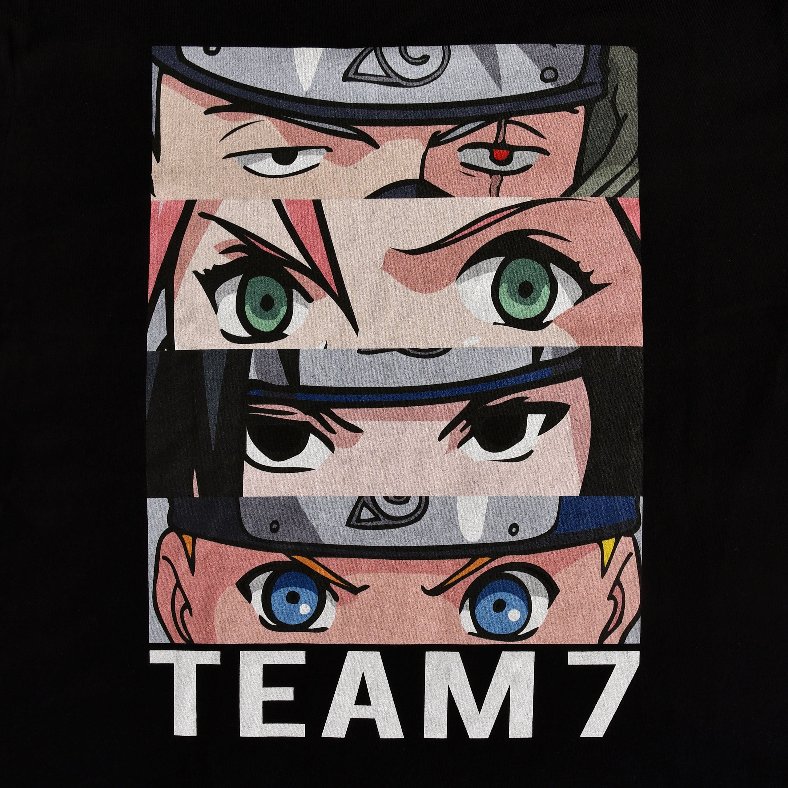 Image produit Naruto - T-shirt Team 7 noir