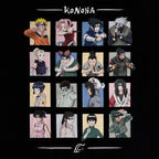 Image produit Naruto - T-shirt noir Characters of Konoha