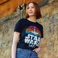 Image produit T-shirt rétro Star Wars de 1977 noir