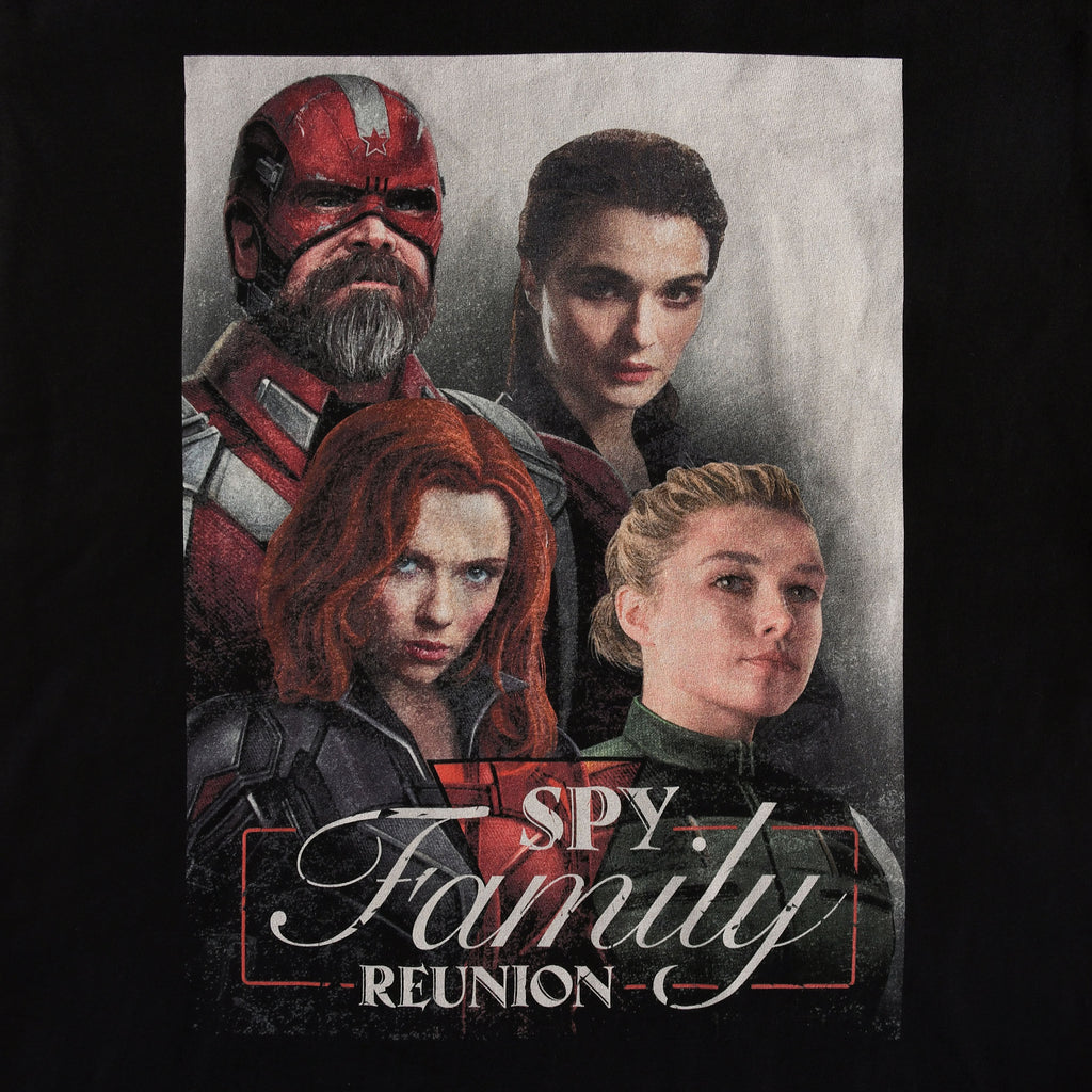 Image produit Black Widow - T-Shirt Noir Réunion de la Famille Espion