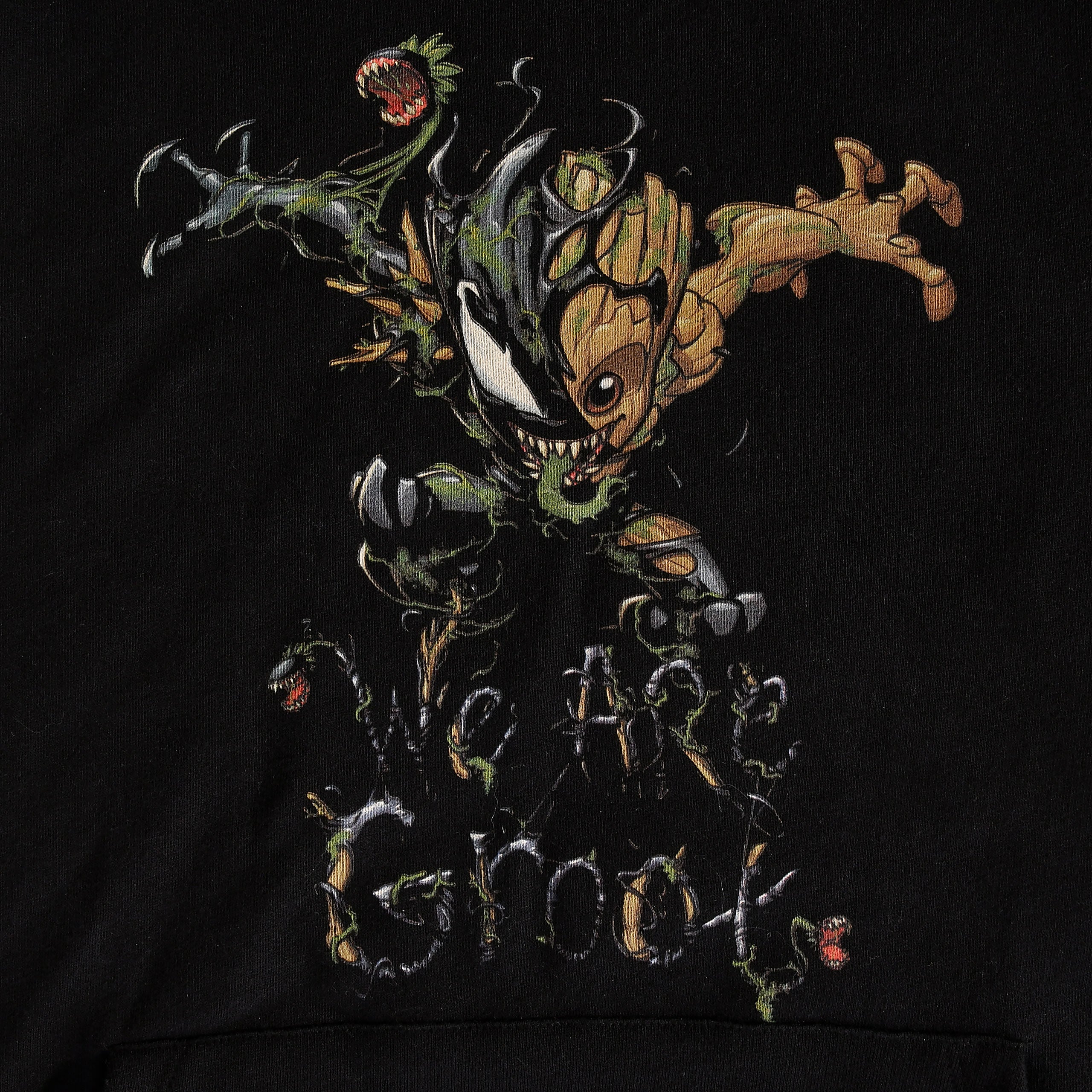 Image produit Guardiens de la Galaxie - Sweat à capuche noir Venomized Groot