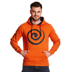 Image produit Naruto - Sweat à capuche orange avec symbole du clan Uzumaki