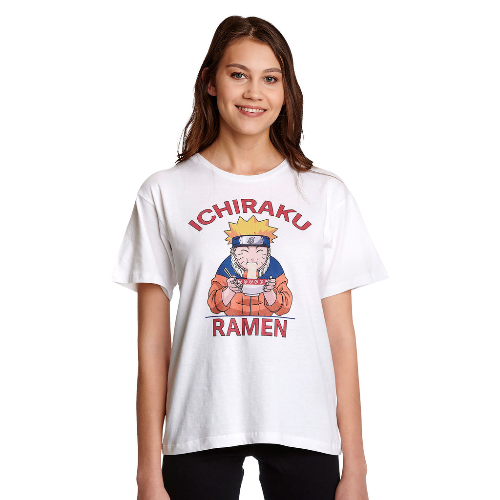 Image produit Naruto - Ichiraku Ramen T-shirt femme blanc