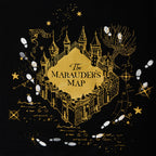 Image produit Harry Potter - Pyjama Carte du Maraudeur Femme Noir
