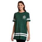 Image produit T-shirt oversize pour femmes Slytherin Seeker Malfoy vert - Harry Potter