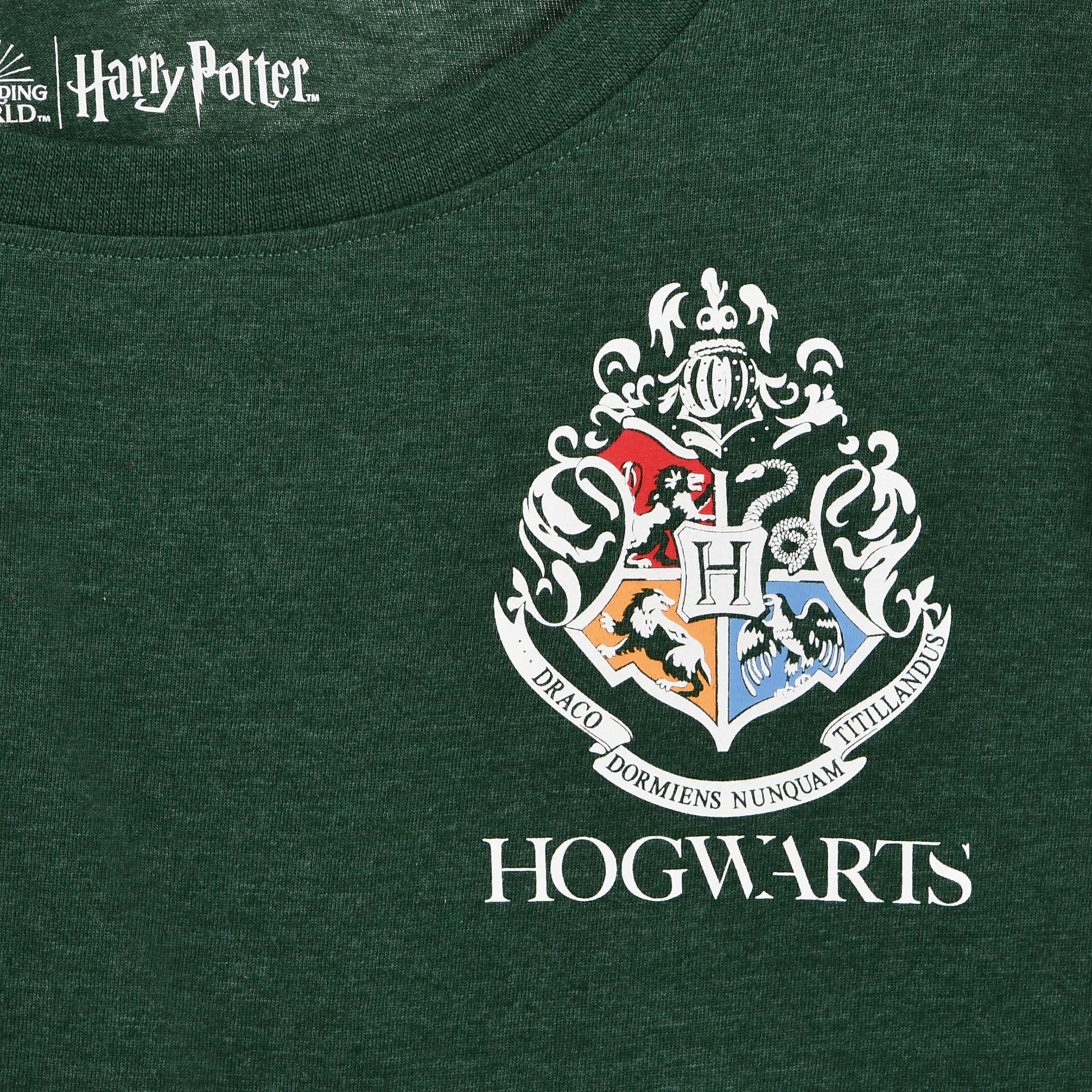 Image produit T-shirt oversize pour femmes Slytherin Seeker Malfoy vert - Harry Potter