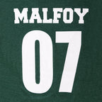 Image produit T-shirt oversize pour femmes Slytherin Seeker Malfoy vert - Harry Potter