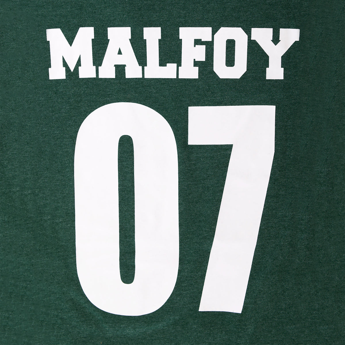 Image produit T-shirt oversize pour femmes Slytherin Seeker Malfoy vert - Harry Potter