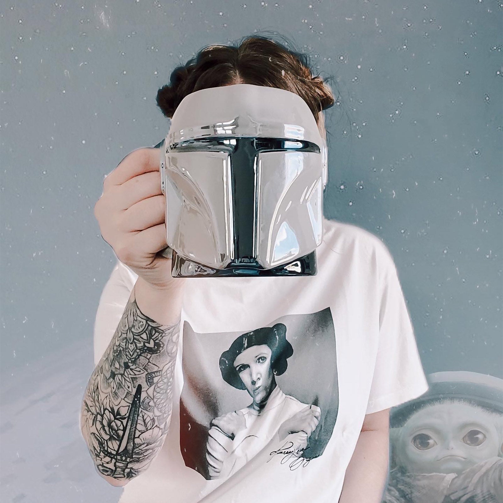 Image produit Tasse 3D Casque The Mandalorian - Star Wars
