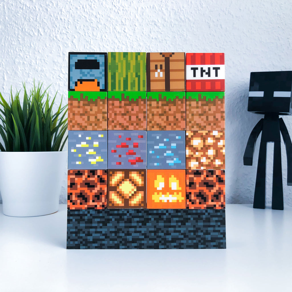 Image produit Minecraft - Lampe de table en bloc