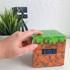 Image produit Minecraft - Réveil Bloc d'Herbe avec Lumière