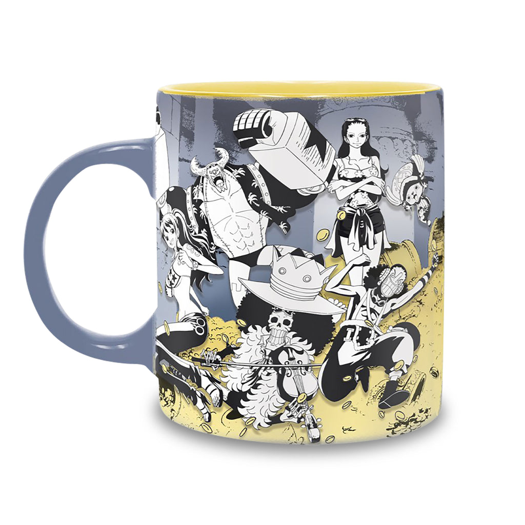 Image produit One Piece - Mug avec l'équipage du Chapeau de Paille et Trésor