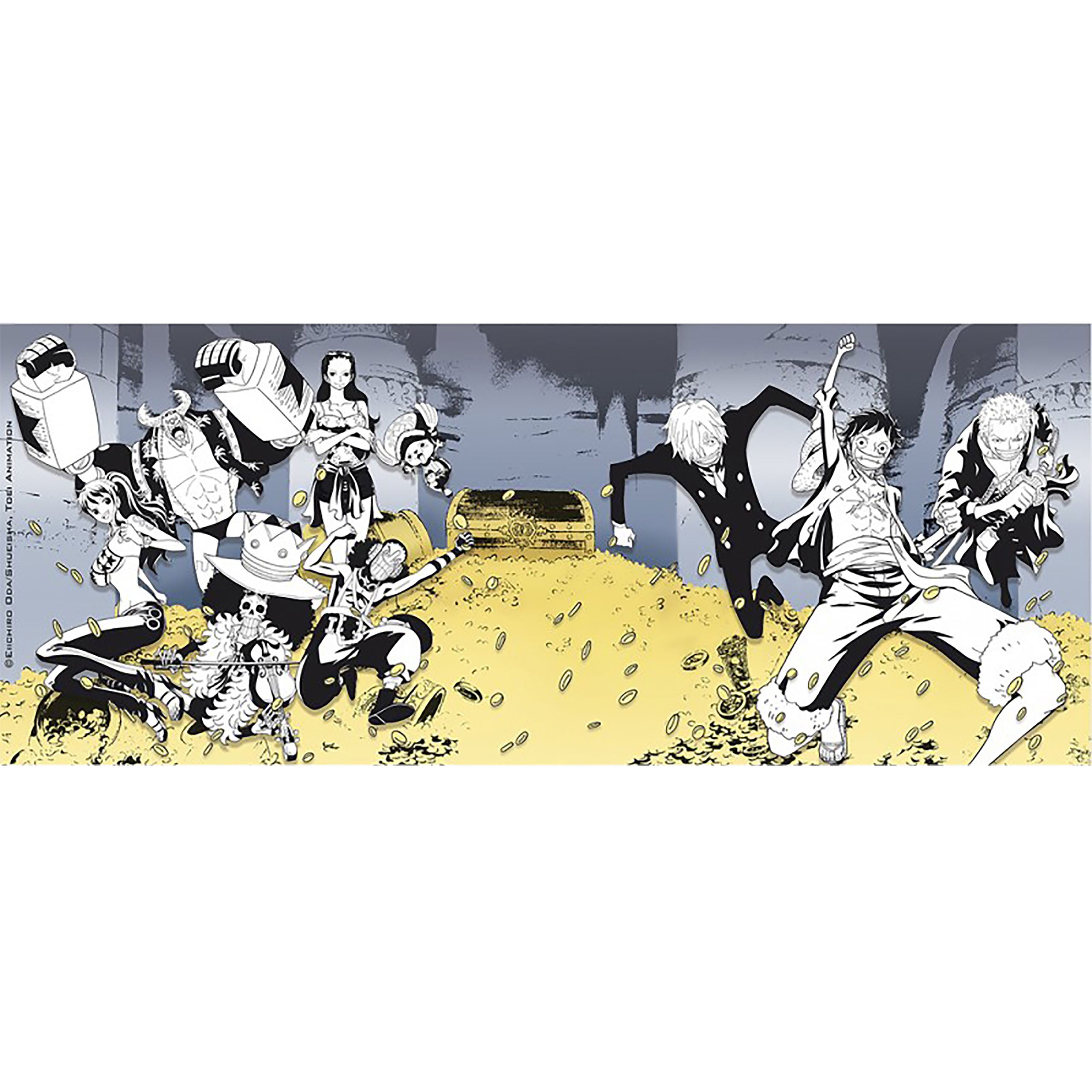 Image produit One Piece - Mug avec l'équipage du Chapeau de Paille et Trésor