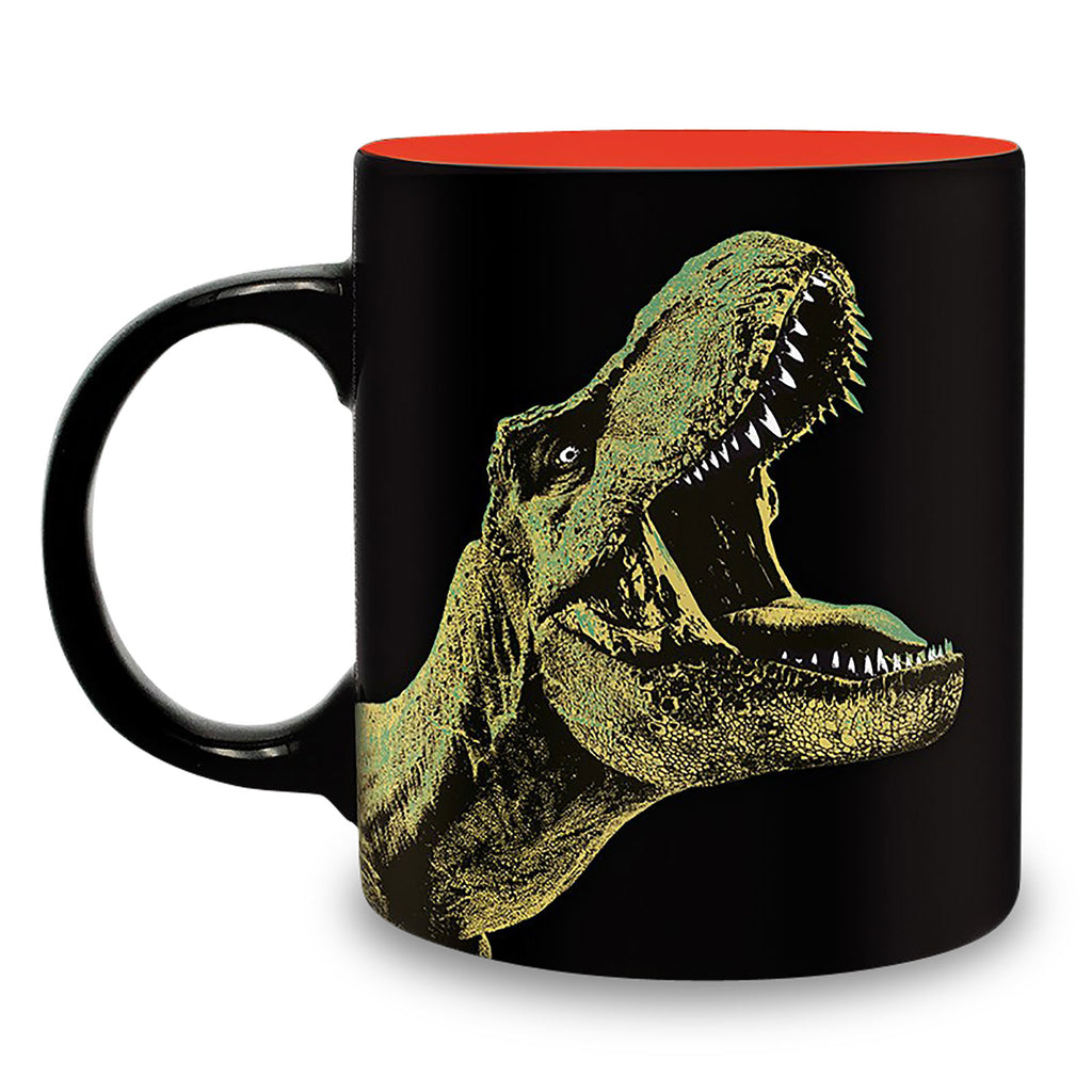 Image produit Jurassic Park - T-Rex & Logo Tasse