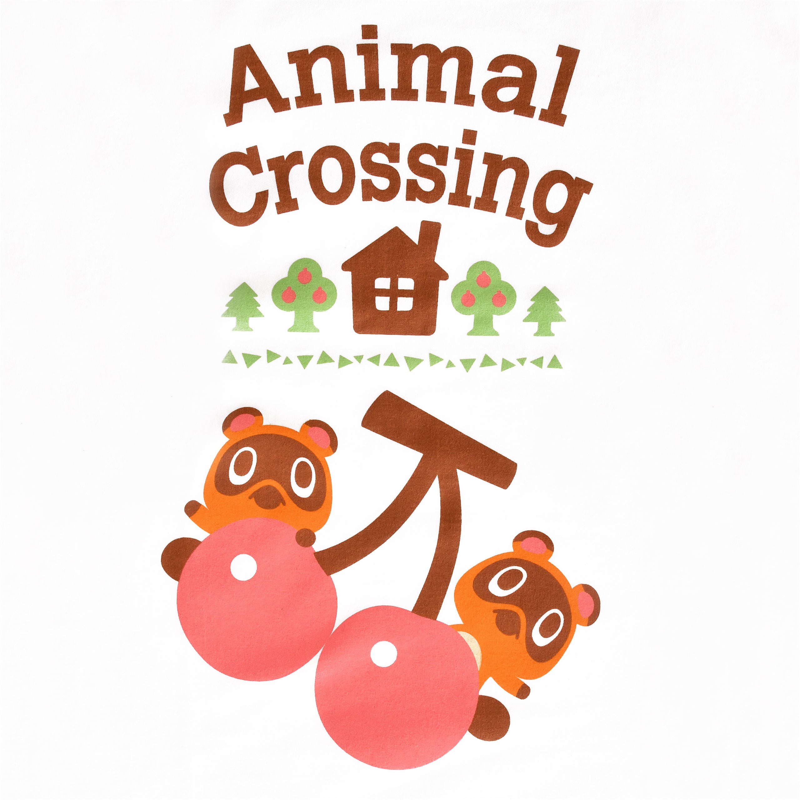 Image produit Animal Crossing - T-shirt femme Timmy et Tommy blanc