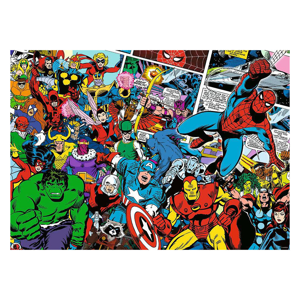 Image produit Marvel - Puzzle Challenge 1000 Pièces