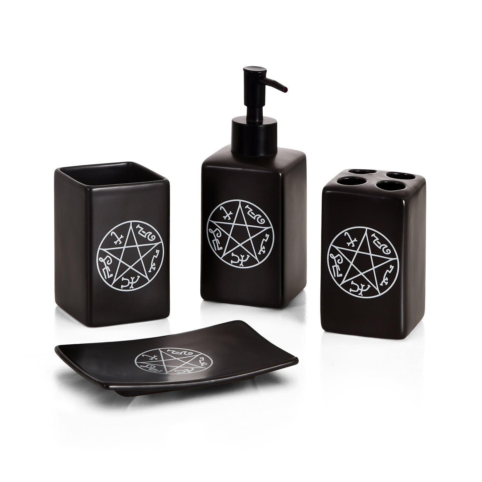 Image produit Supernatural - Ensemble de salle de bain piège du diable 4 pièces