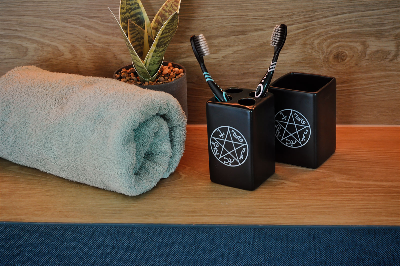 Image produit Supernatural - Ensemble de salle de bain piège du diable 4 pièces