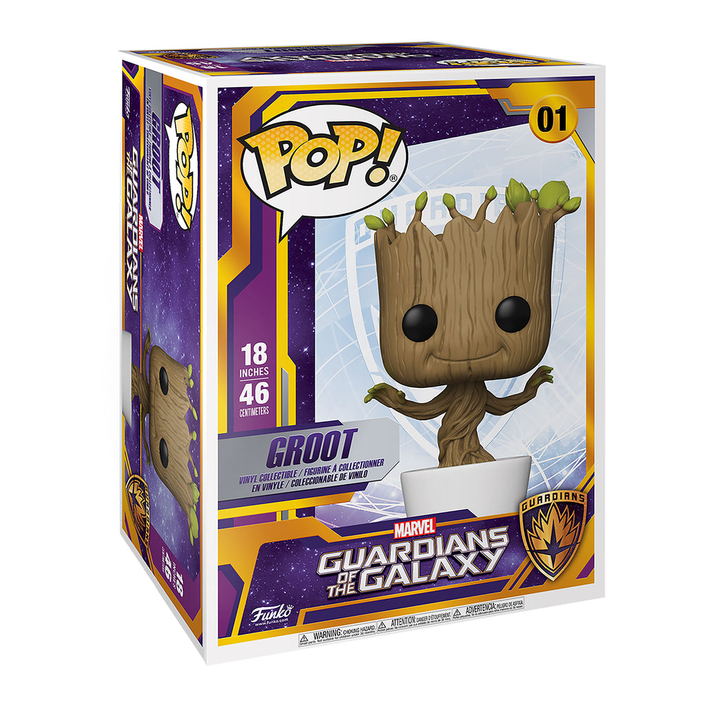 Image produit Figurine Funko Pop Dancing Groot Super Sized 46 cm - Guardians of the Galaxy