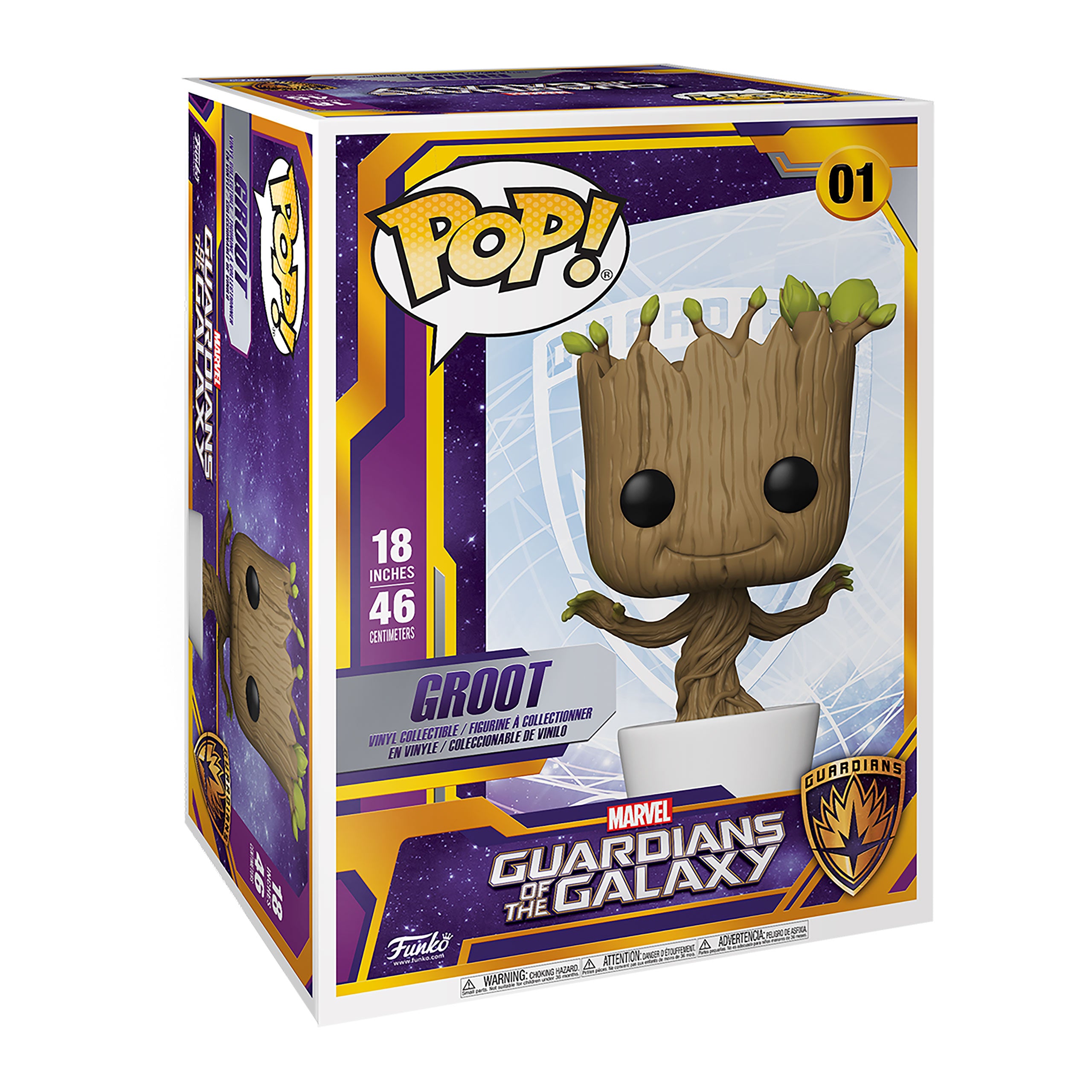 Image produit Figurine Funko Pop Dancing Groot Super Sized 46 cm - Guardians of the Galaxy