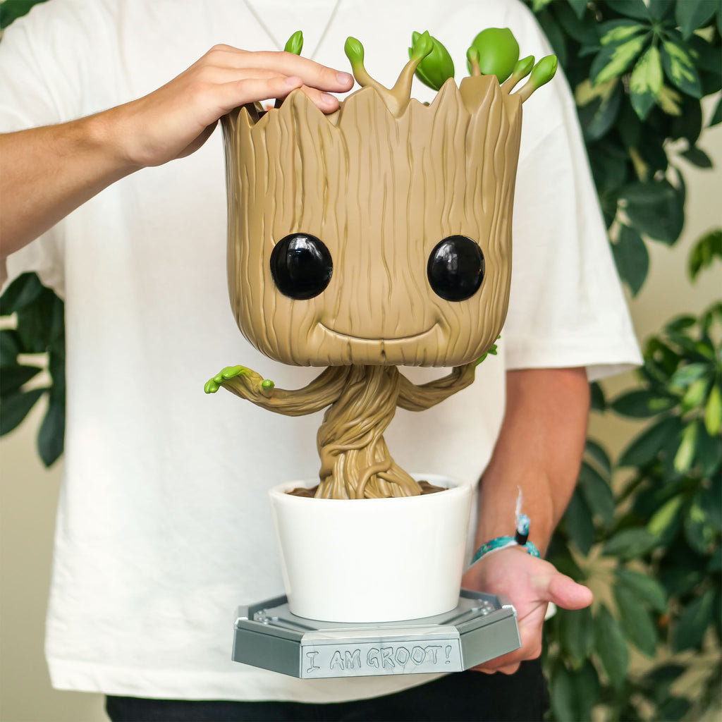 Image produit Figurine Funko Pop Dancing Groot Super Sized 46 cm - Guardians of the Galaxy