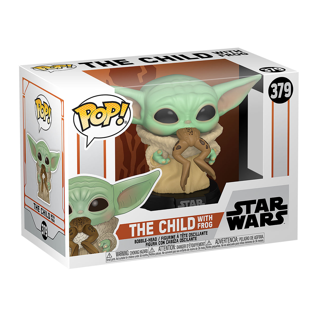 Product image The Child with Frog Funko Pop bobblehead figure - Star Wars The Mandalorian