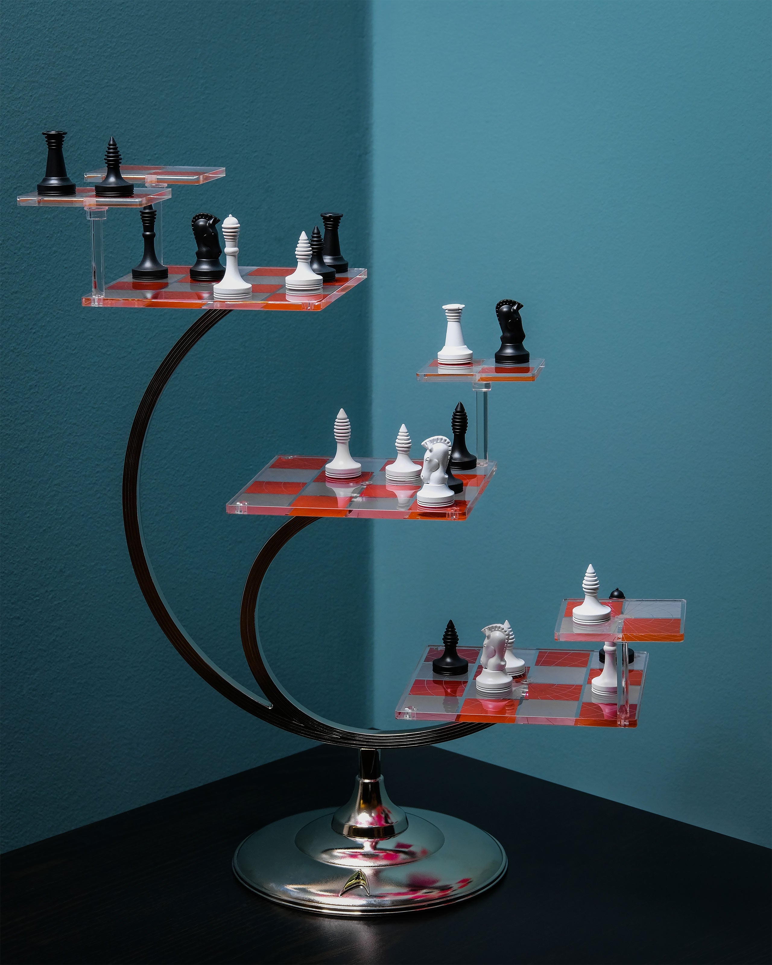 Image produit Star Trek - Réplique du jeu d'échecs 3D