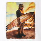 Image produit Star Wars - T-shirt Wookiee Surfer blanc