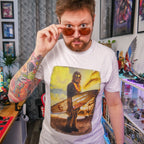 Image produit Star Wars - T-shirt Wookiee Surfer blanc