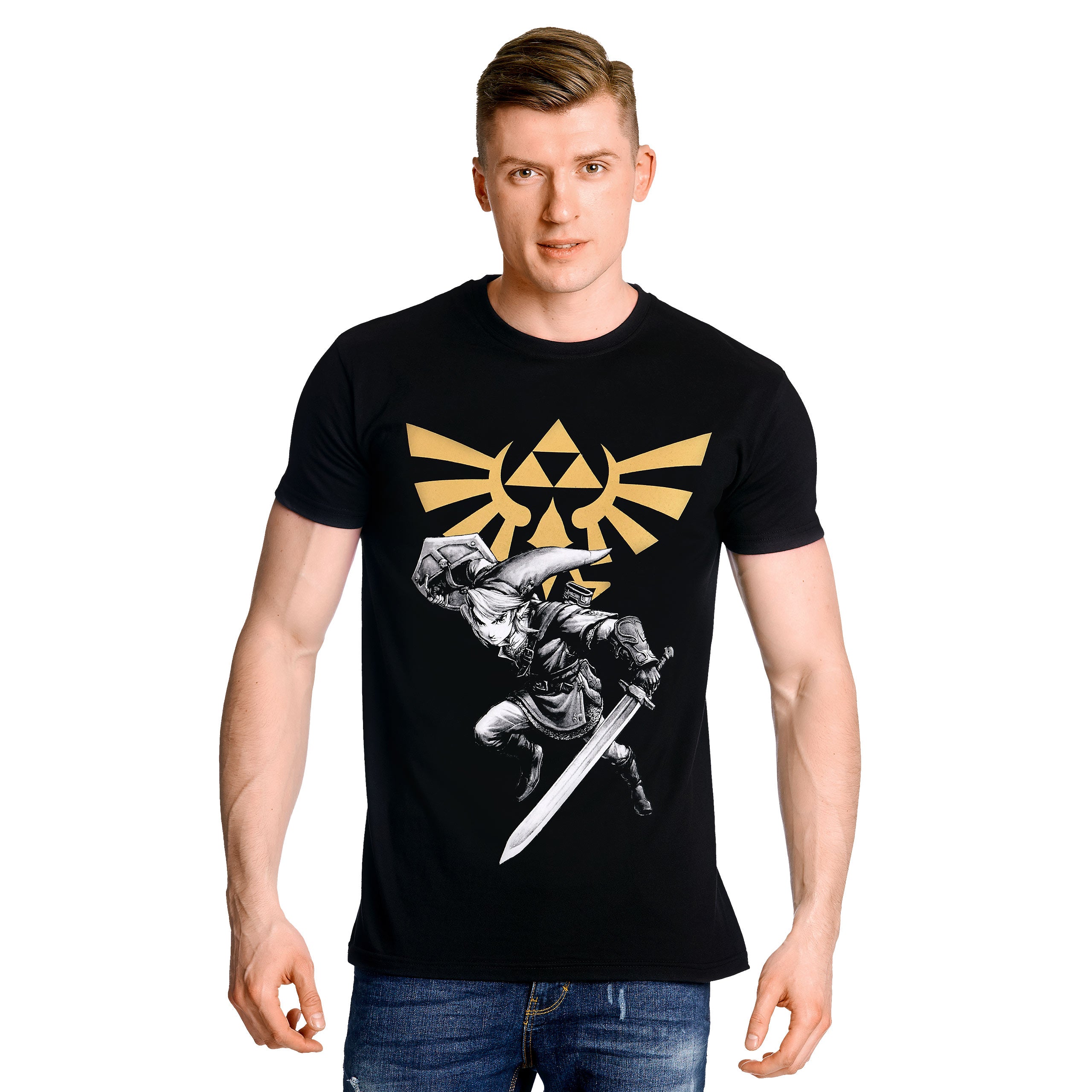 Image produit Zelda - T-shirt de combat Link noir